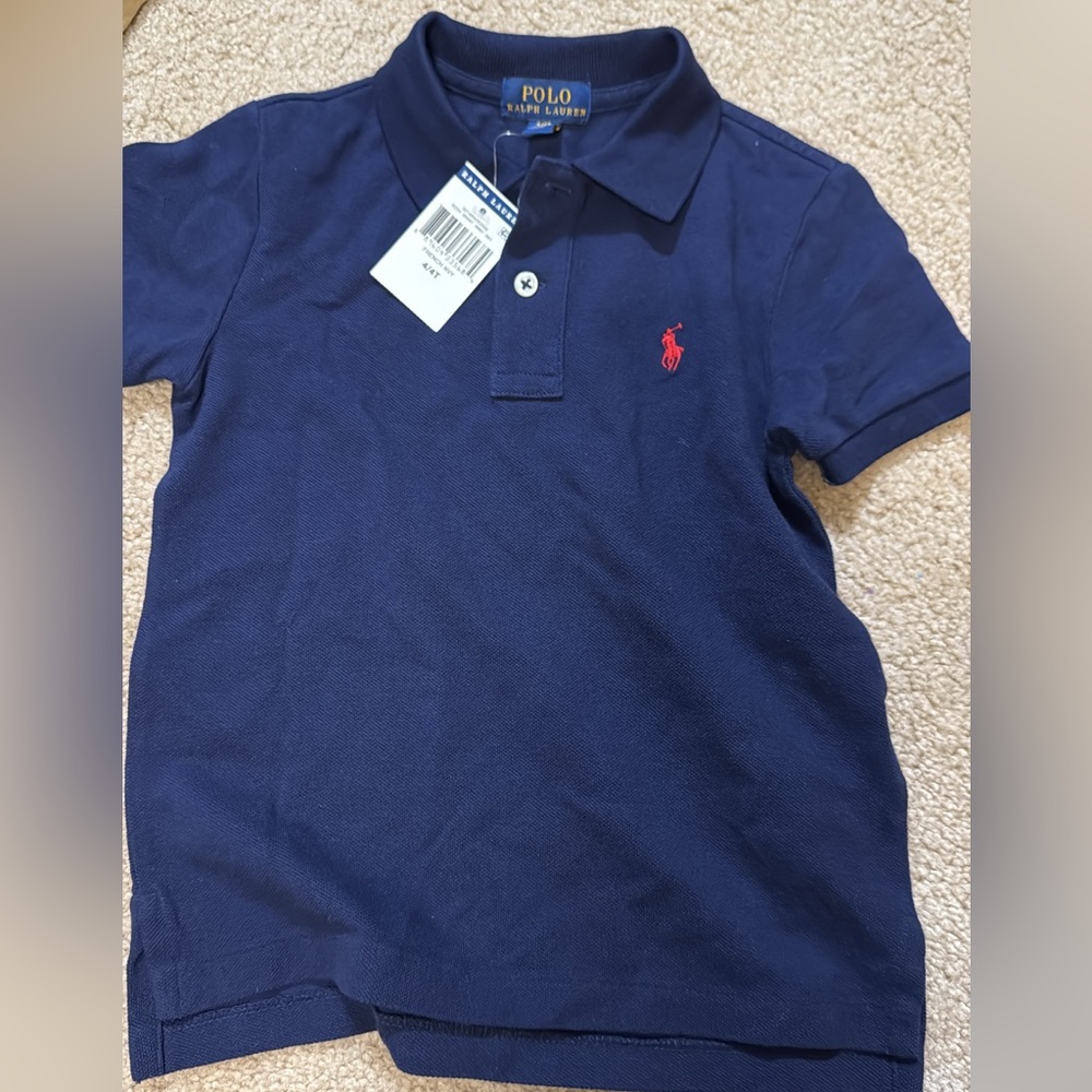 Polo by Ralph Lauren Kids Classic Navy Polo